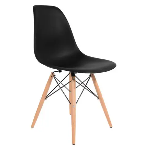 CADEIRA EAMES CHARLES PRETA